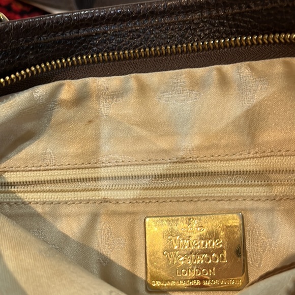 Authentic vintage Vivienne  Westwood Crossbody bag safari print - Picture 10 of 13